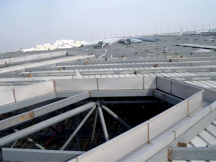 吴江安吉县体育馆网架